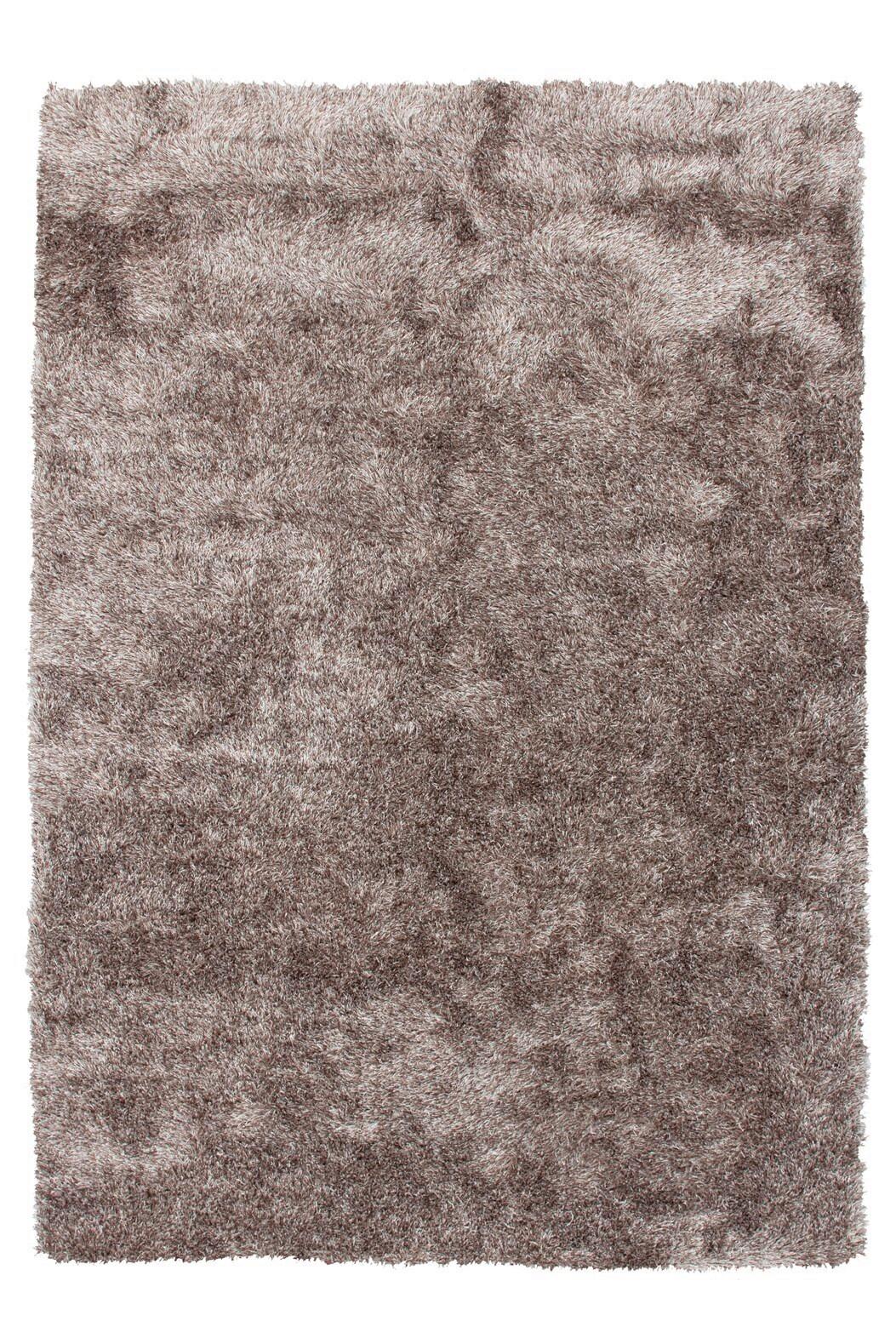 HOCHFLORTEPPICH Taupe, pflegeleicht - Taupe, KONVENTIONELL, Textil (160cm) - Kayoom