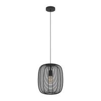HÄNGELEUCHTE 43965 RINROE - Schwarz, KONVENTIONELL, Metall (33/110/33cm) - Eglo
