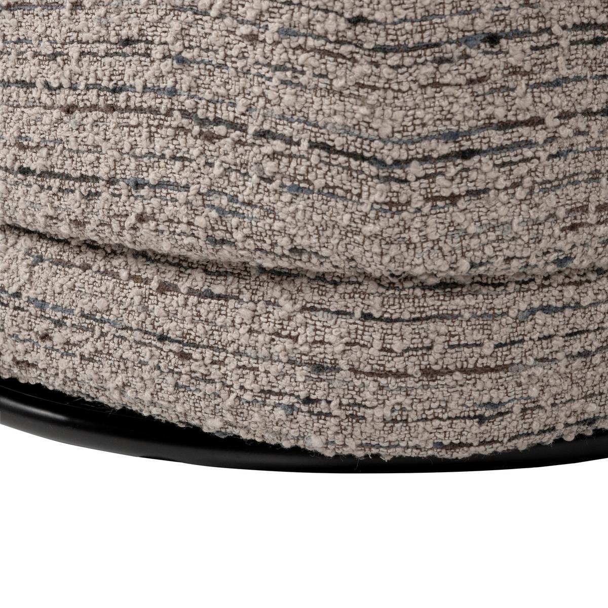 SESSEL Atty Beige B: 74cm - Beige/Schwarz, MODERN, Textil (74/75/65cm) - Livetastic