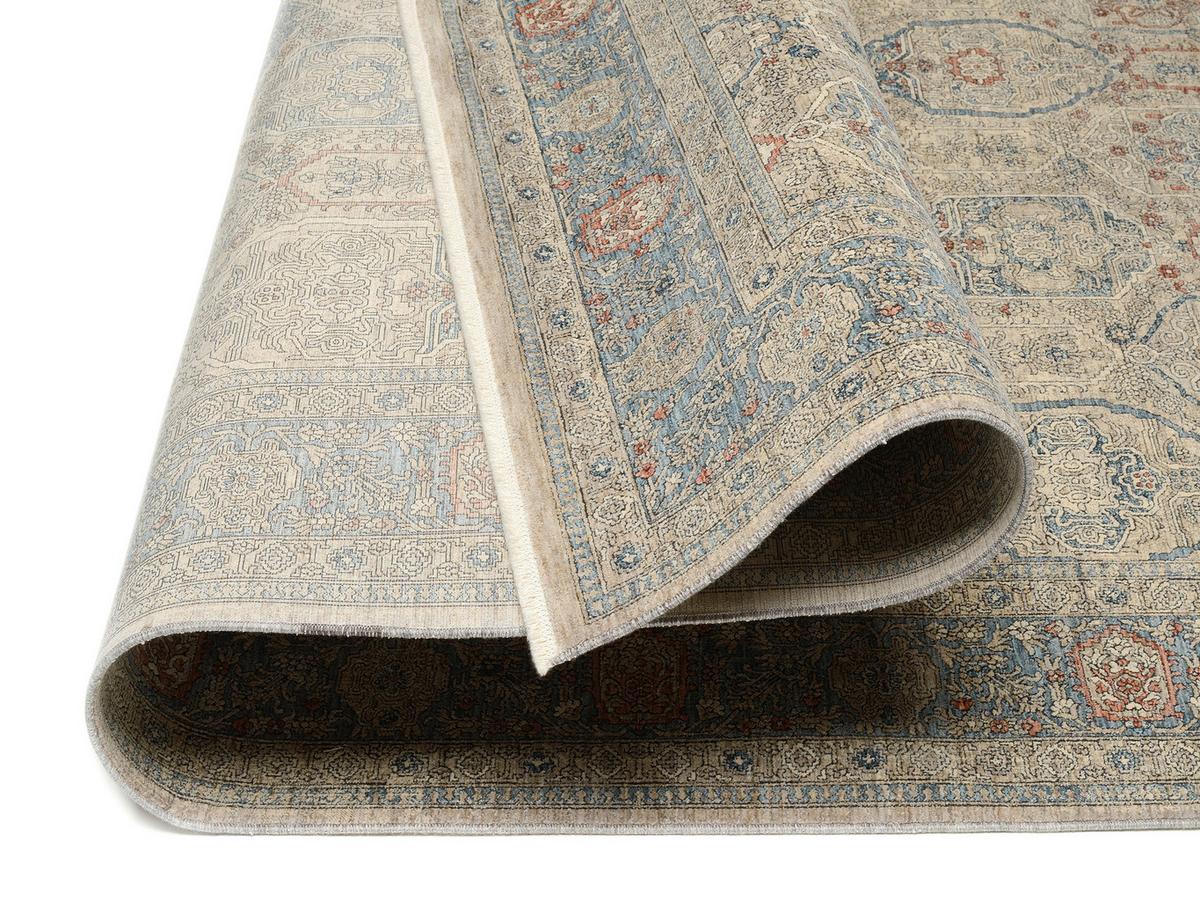 Orientteppich Grand Fashion 02 - Blau/Grau, Design, Textil (120/180cm) - Cazaris