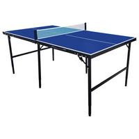 Tischtennistisch C060.003.00 - Blau, KONVENTIONELL, Holz/Metall (102/65/180cm) - Ambia Garden