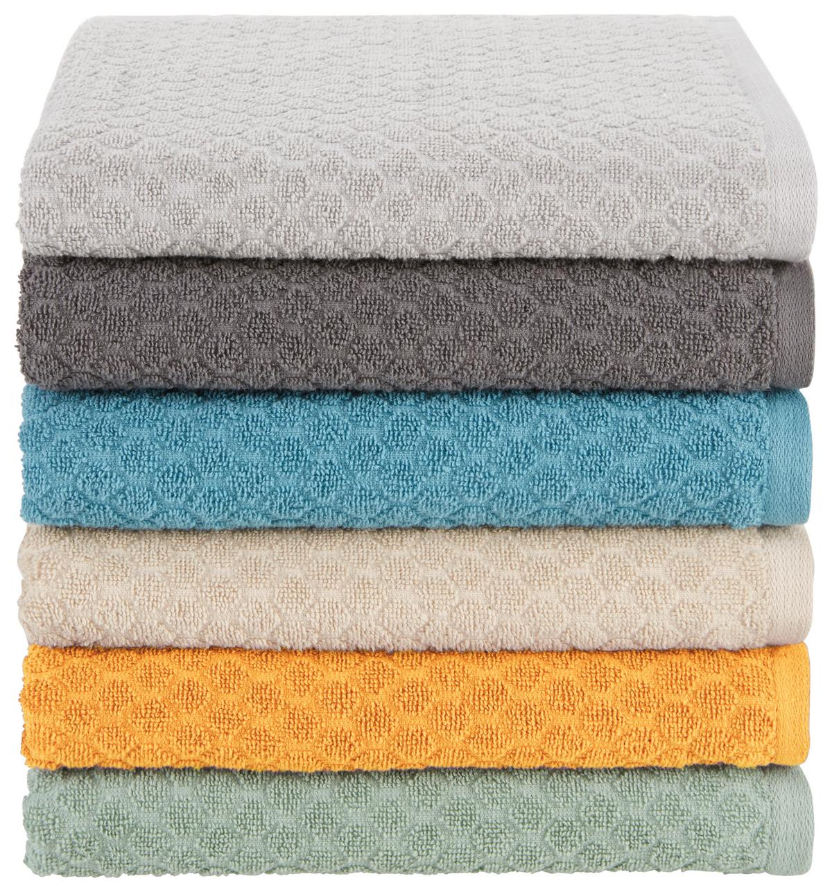 Fürdőlepedő Elena - sárga, Modern, textil (100/150cm) - Luca Bessoni