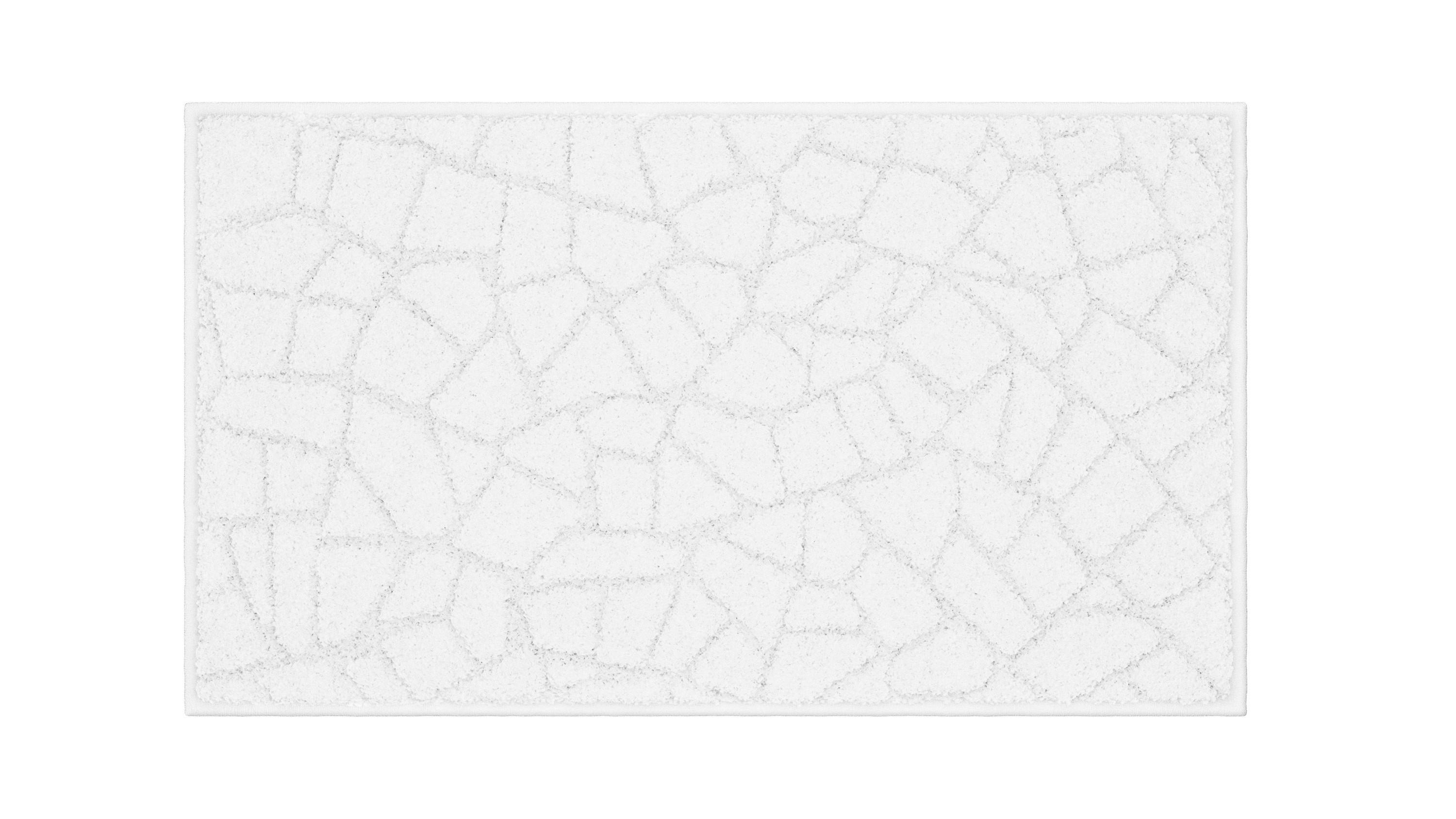 Badematte Terazzo - Naturfarben, Basics, Textil (65/115cm) - Grund