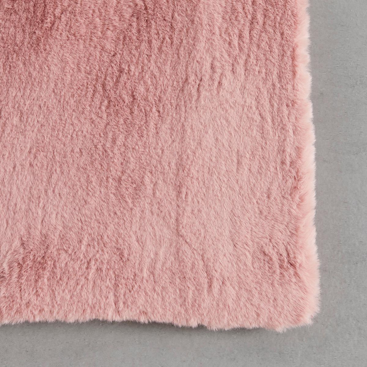 UMELÁ KOŽUŠINA CAROLINE 4 - hnedofialová, Modern, textil (200/290cm) - Mömax