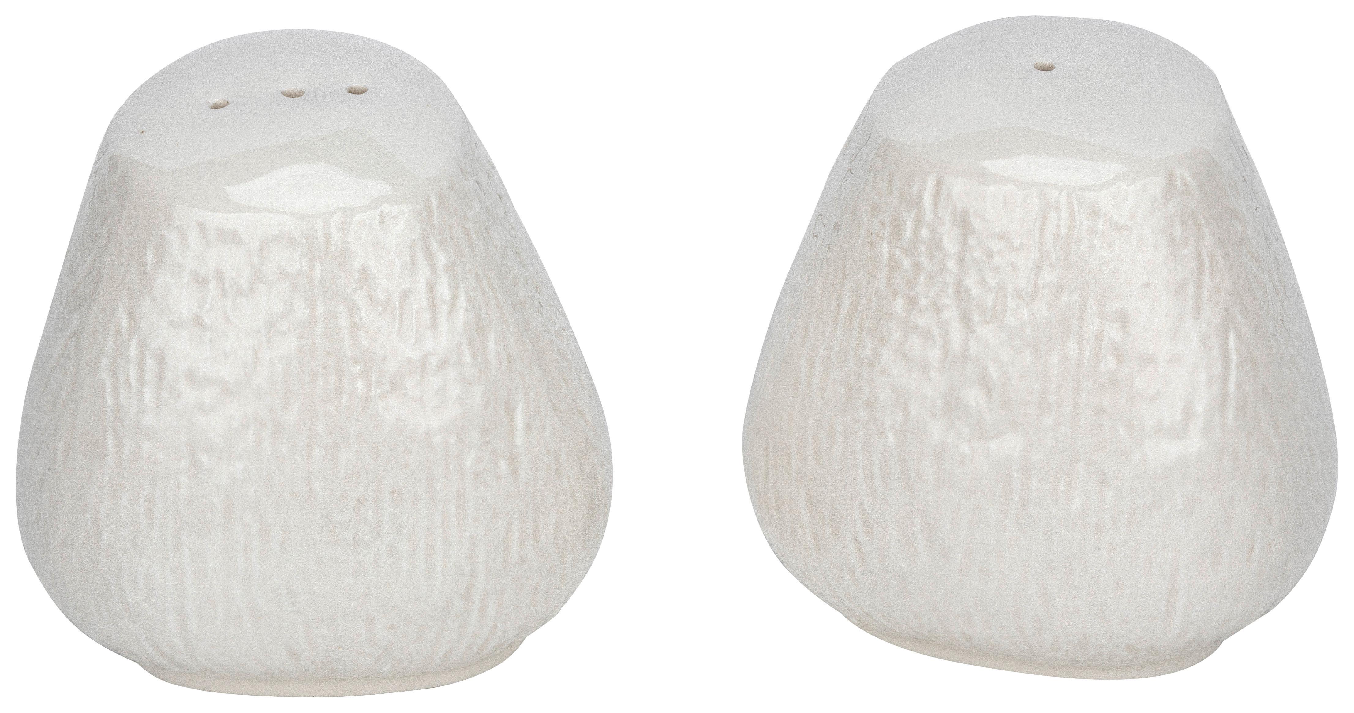Slánka A Pepřenka Haruki - bílá, Moderní, keramika (7/7cm) - Premium Living