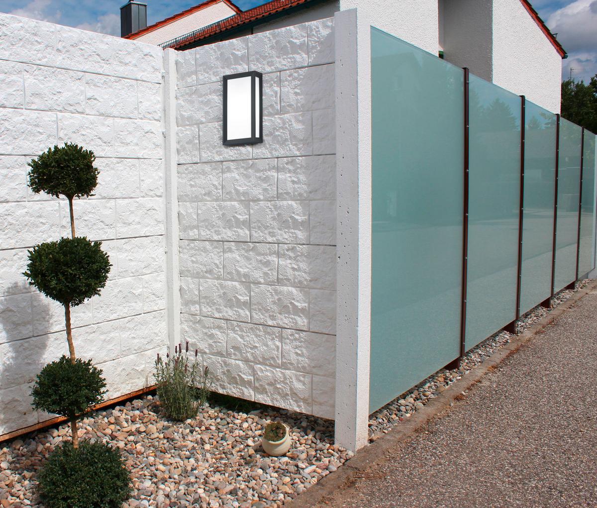 Außenwandleuchte Timok 6w Aluminium Acryl, Wandmontage - Anthrazit, Design, Naturmaterialien/Kunststoff (15,5/10,5/29,8cm) - Trio Leuchten