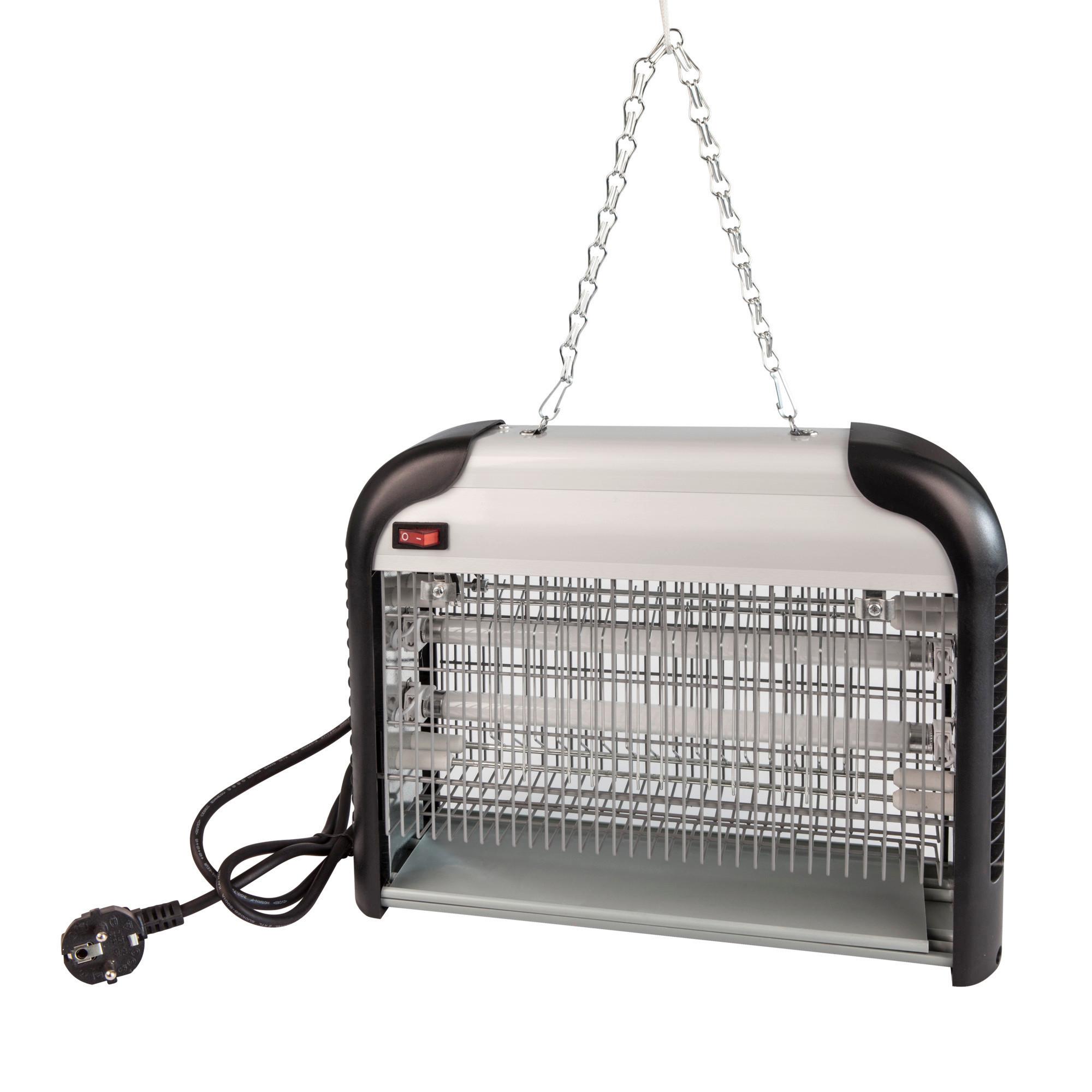 Fluginsekten-schutzlampe 2x20w Verwendung: Außen Und Innen - Schwarz, Basics, Kunststoff (65/31/9cm)