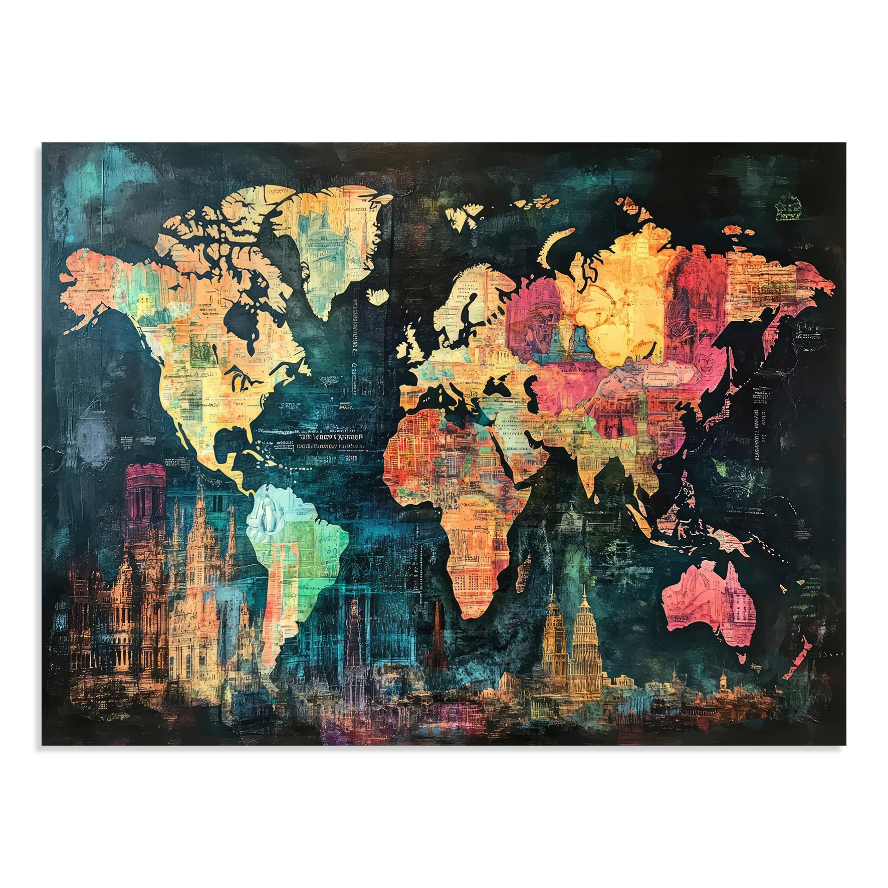 Originalbild Lilly - Multicolor, KONVENTIONELL, Holzwerkstoff/Textil (60/80cm) - James Wood