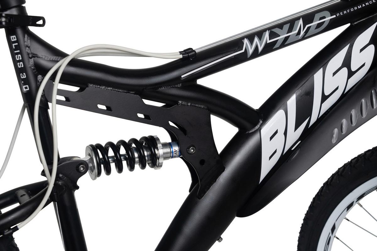 WYLD Mountainbike Fully Bliss schwarz/Weiß 26'' - Schwarz, MODERN, Metall (25/140/60cm)
