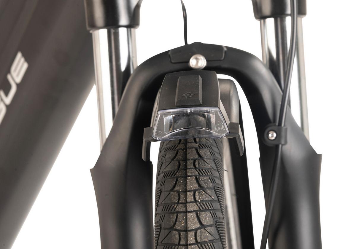 Elektrofahrrad Vogue Schwarz/Blau - Blau/Schwarz, Basics, Metall (180/70/100cm)