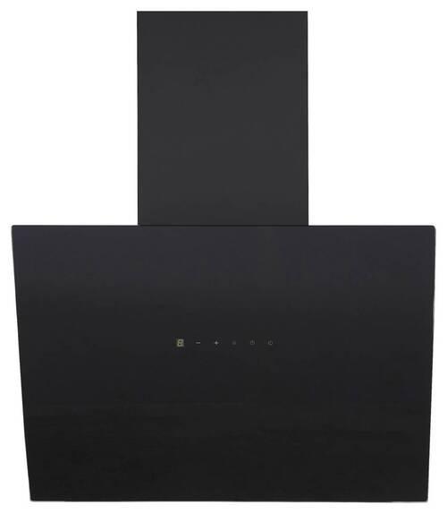 Kopffreihaube Respekta Selia Metall/Glas Schwarz B: 60 cm - Schwarz, Trend, Glas/Metall (60/78-116/40,8cm) - Respekta