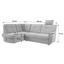 Ecksofa mit Schlaffunktion + Bettkasten Sonoma, Webstoff - Chromfarben/Schwarz, KONVENTIONELL, Textil (176/246cm) - Ombra Ecksofa mit Schlaffunktion + Bettkasten Sonoma, Webstoff - Chromfarben/Schwarz, KONVENTIONELL, Textil (176/246cm) - Ombra