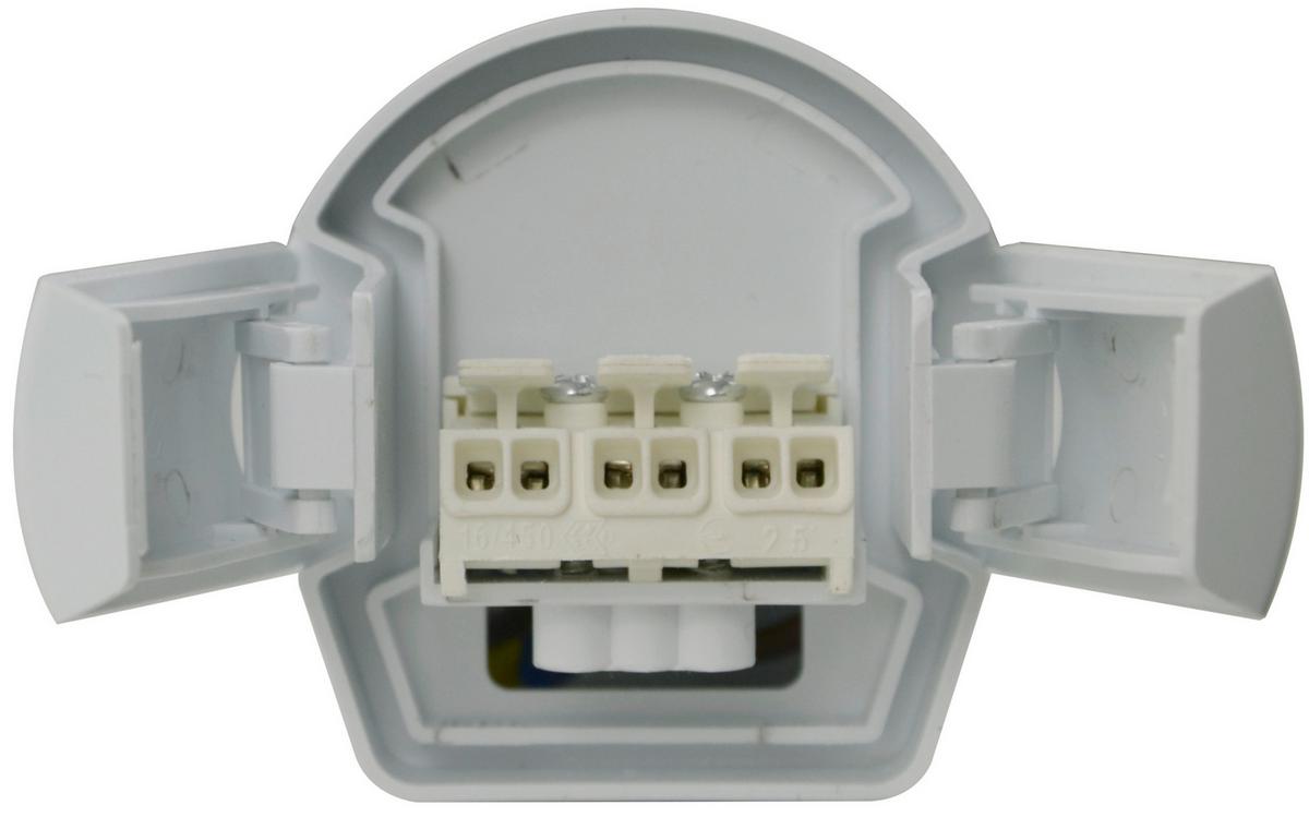 LED-Deckenleuchte L: 62 cm, für In- und Outdoor - Hellgrau, Basics, Kunststoff (62/6/6cm)