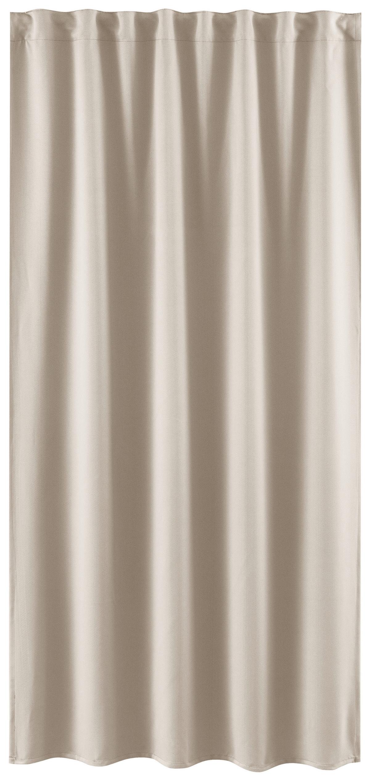 Verdunkelungsvorhang Simone - Sandfarben, ROMANTIK / LANDHAUS, Textil (135/175cm) - James Wood