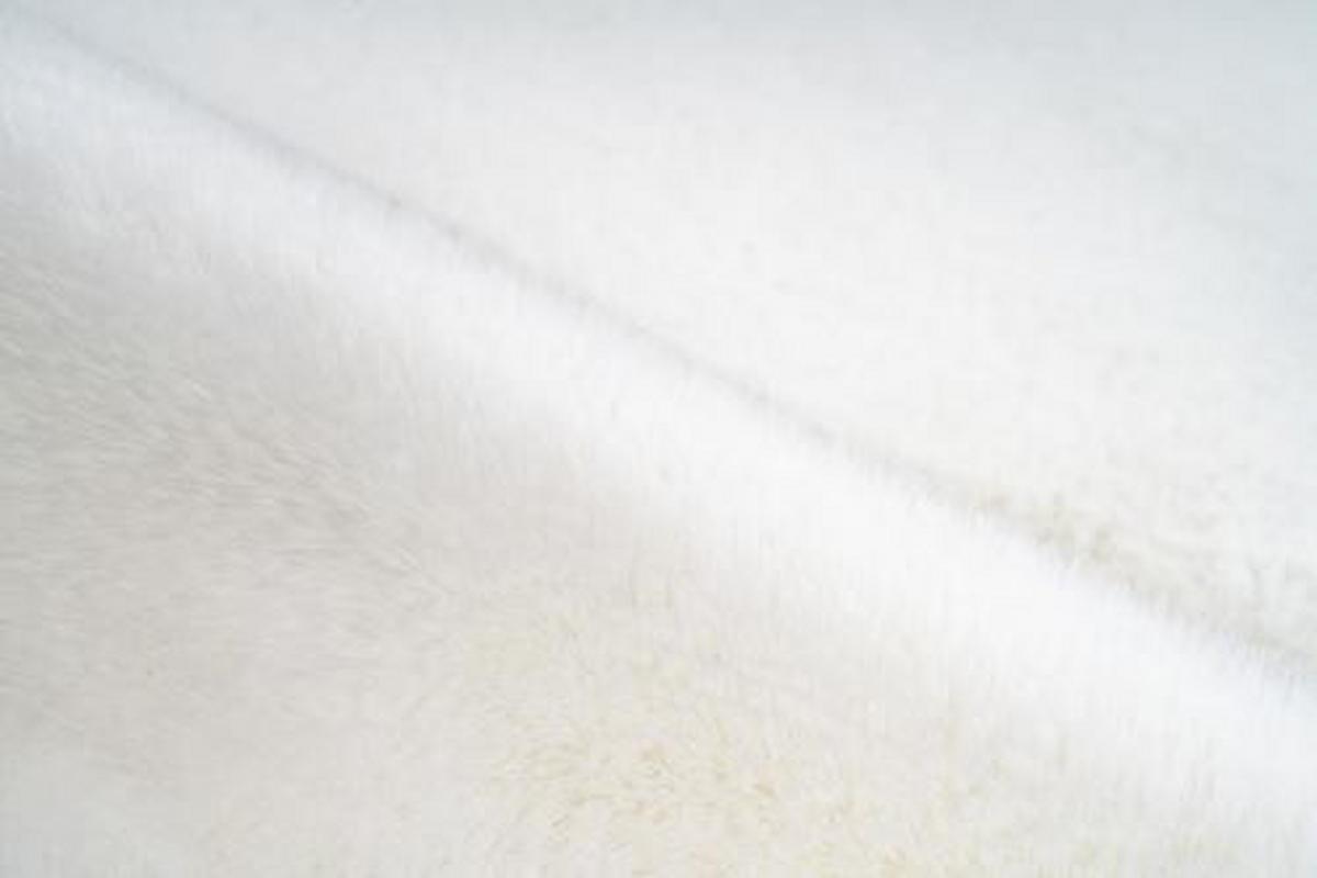 Kunstfell Rabbit Weiß 60x180 cm - Weiß, Trend, Textil (60/180cm) - Kayoom