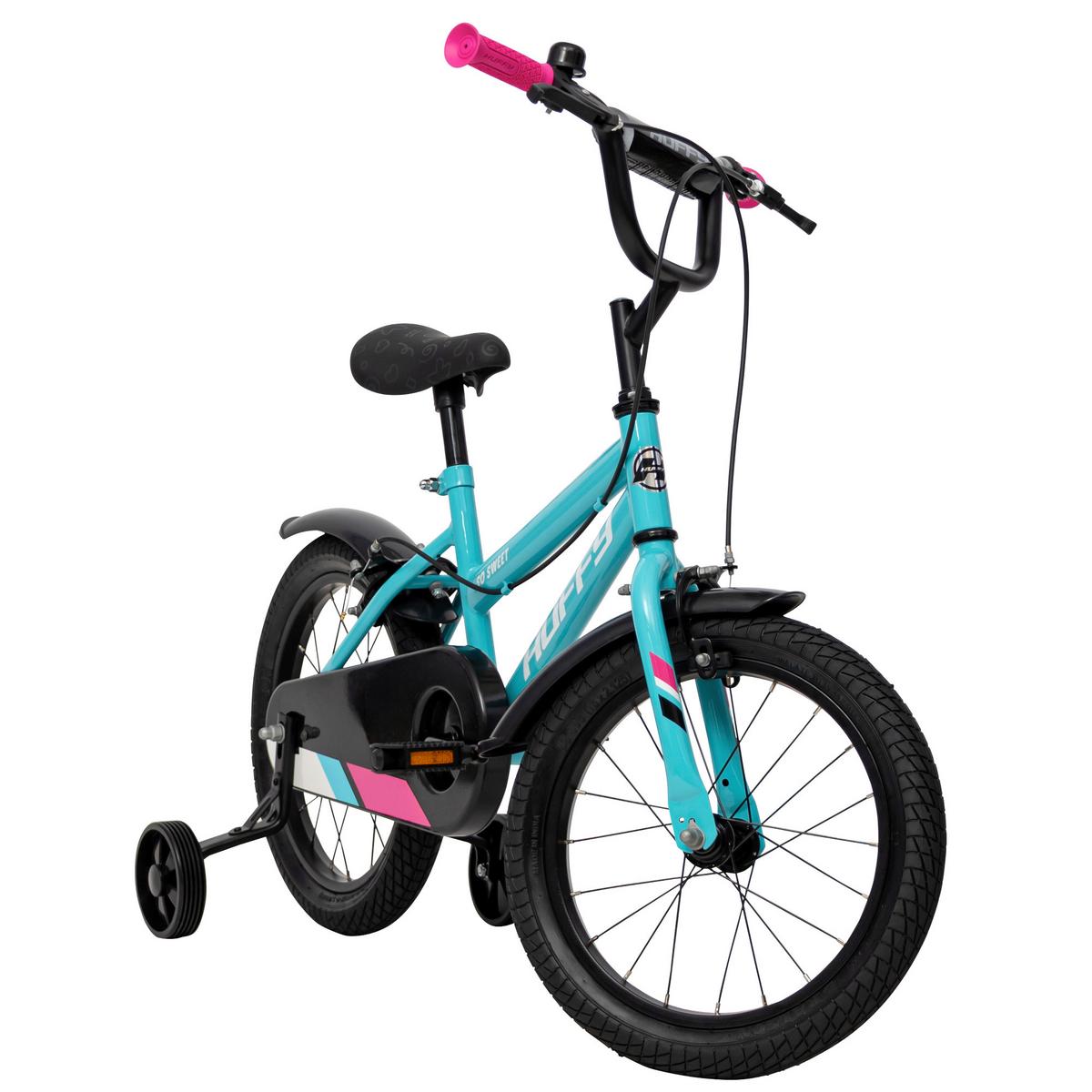 Kinderfahrrad So Sweet Hellblau, 16 Zoll - Hellblau, Basics, Metall (56,8/83/110cm)