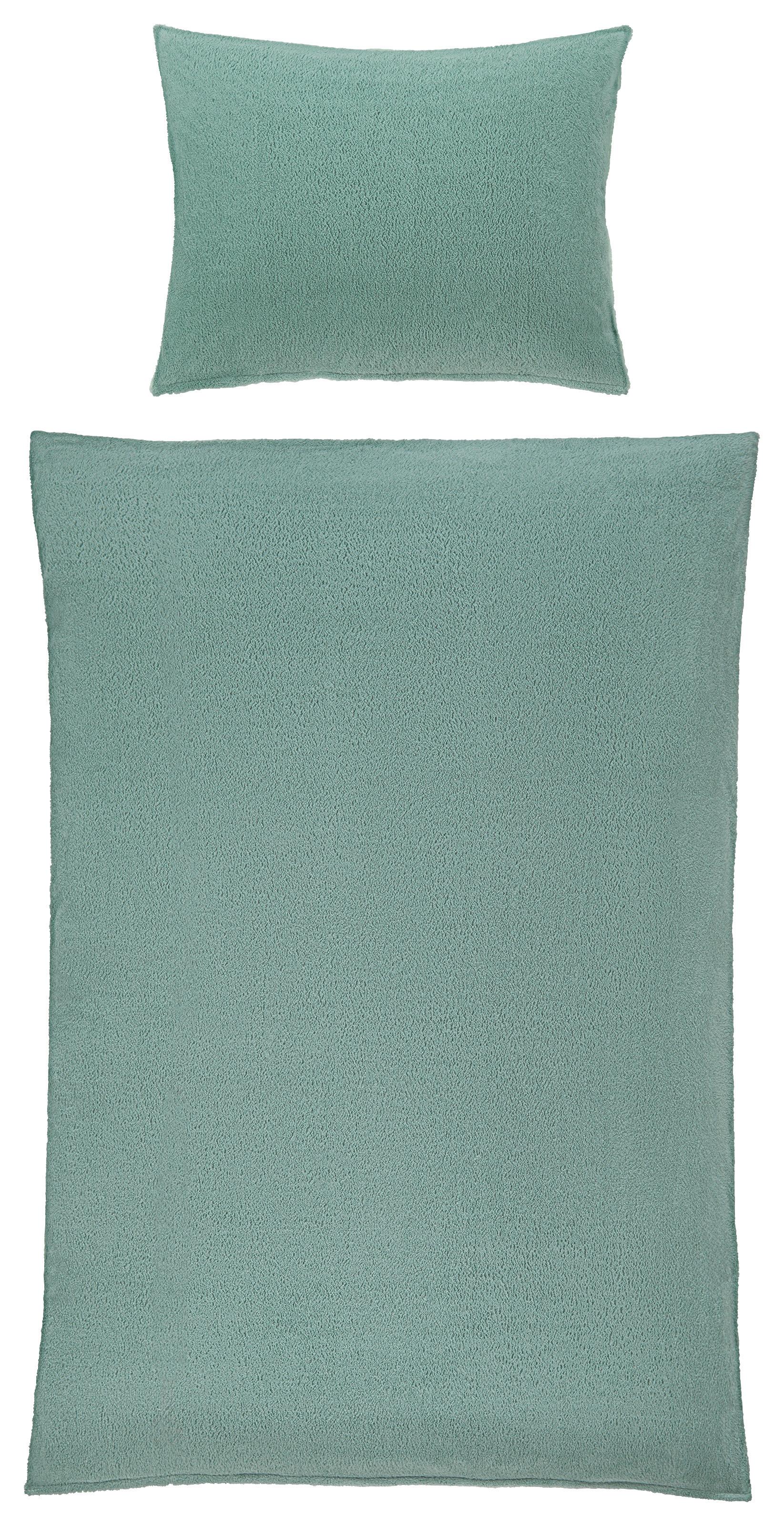 Wendebettwäsche Luisa - Mintgrün, ROMANTIK / LANDHAUS, Textil (140/200null) - James Wood