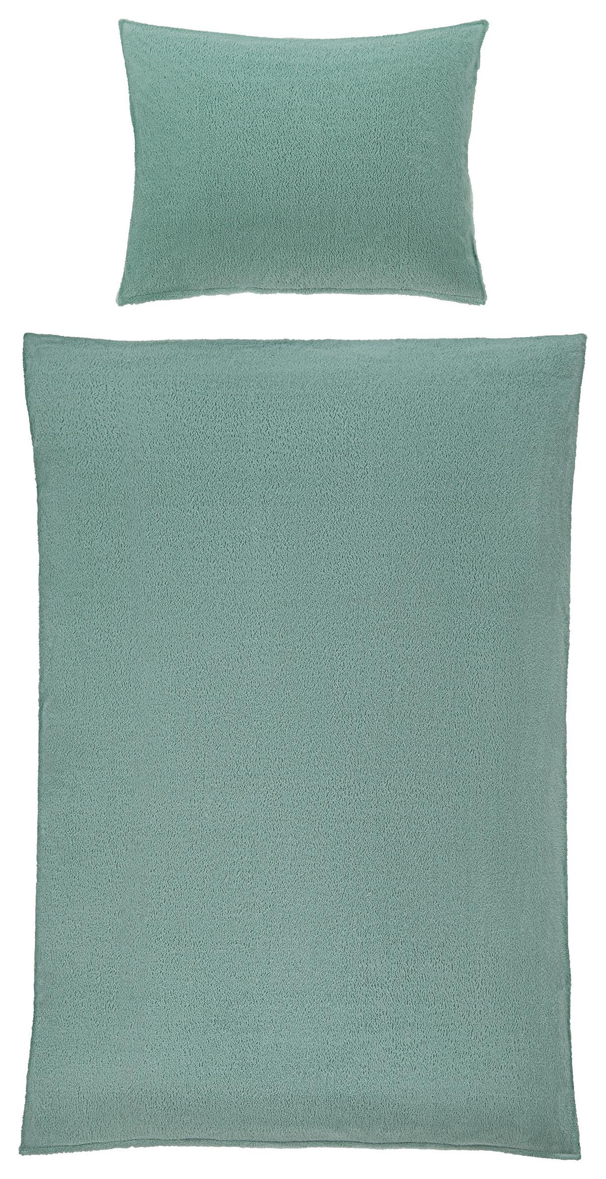 Kétoldalas Ágyneműhuzat Luisa - mentazöld, Romantik / Landhaus, textil (140/200null) - James Wood