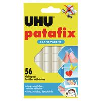 Klebepads Patafix Transparent Doppelseitig, 56 Stück - Transparent, Basics (0,3/9,6/17cm) - UHU AUSTRIA