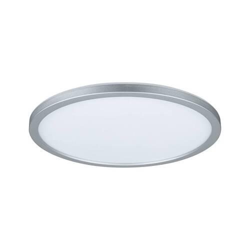 LED-Paneel Ø 29,3 cm Rund - Chromfarben, Basics, Kunststoff (29,3/2,8cm) - Paulmann