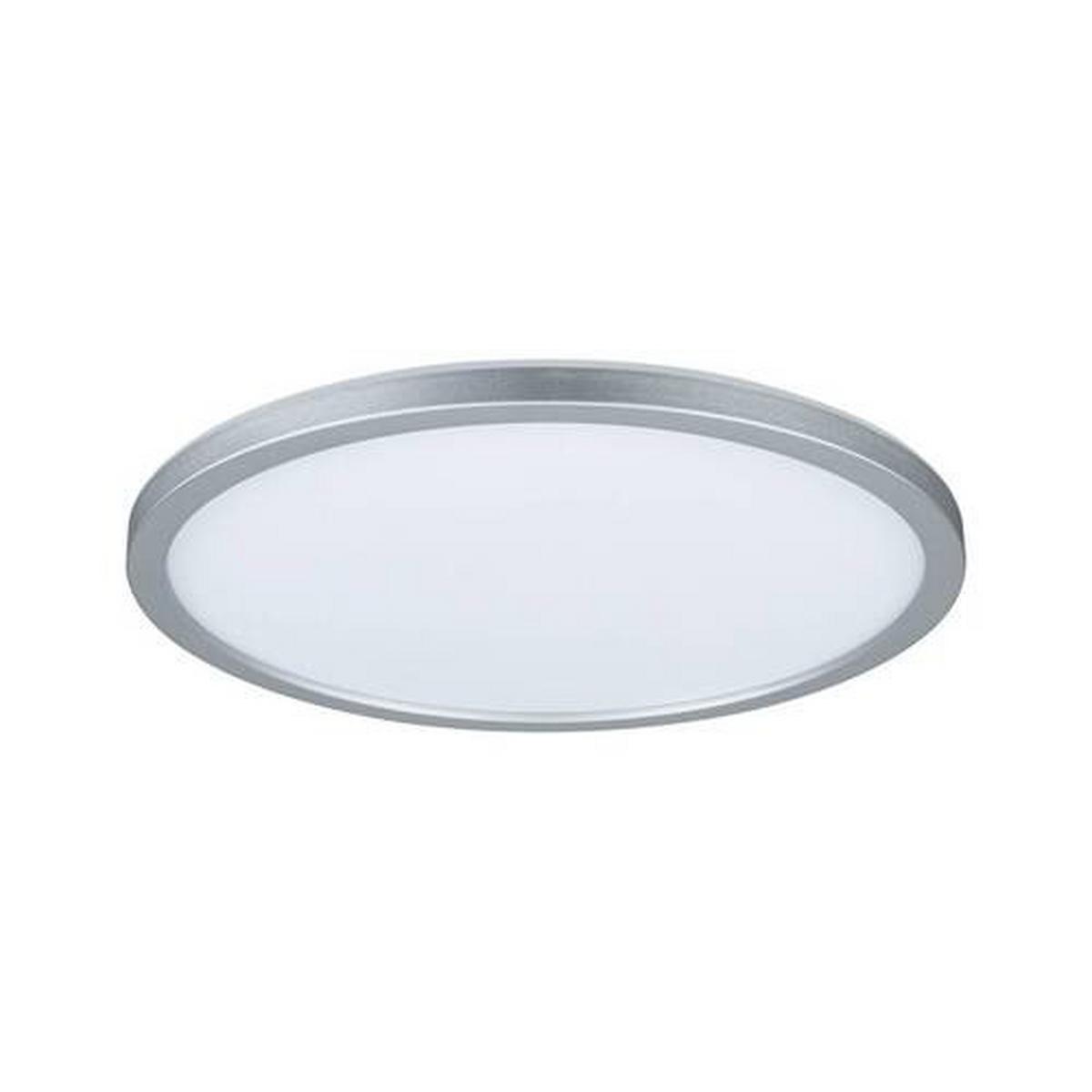 LED-Paneel Ø 29,3 cm Rund dimmbar - Chromfarben, Basics, Kunststoff (29,3cm) - Paulmann