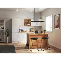 Küchenblock Anton Inselküche 280 Cm - Wildeiche/Lärchefarben, LIFESTYLE, Holzwerkstoff (280-124cm) - Respekta