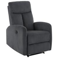 Fernsehsessel Helsinki Dunkelgrau, B: 69 Cm - Dunkelgrau, MODERN, Holz/Textil (69/101/88cm)