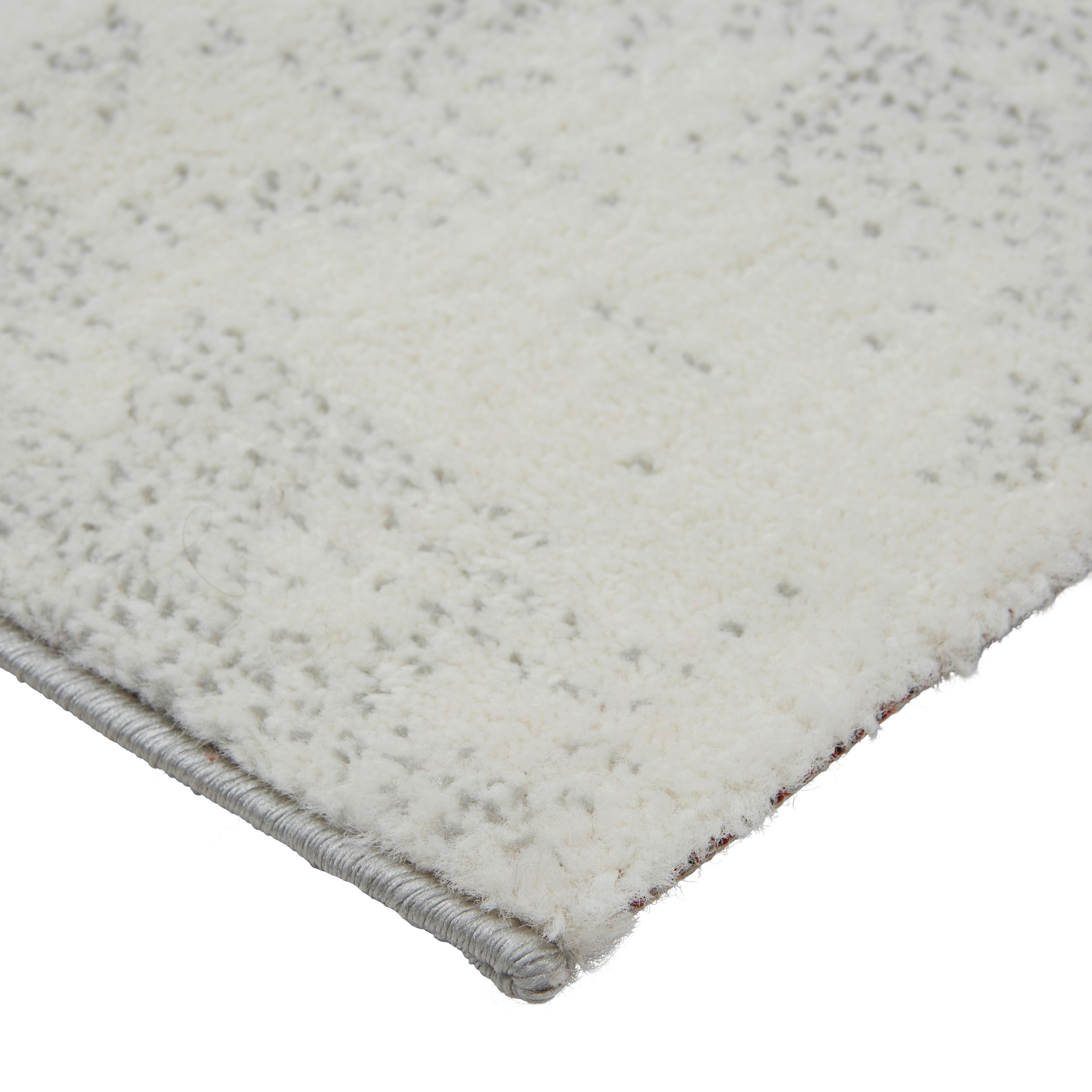 Webteppich Schwarz/ Hellgrau Lia 160x230 cm - Hellgrau/Schwarz, MODERN (160/230cm) - Ondega