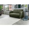 Schlafsofa Mia, Dunkelgrün B: 159 Cm - Chromfarben/Dunkelgrün, Basics, Textil (159/88/87cm) - Livetastic