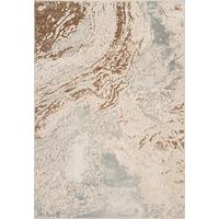 Webteppich Trine - Beige, MODERN, Textil (120/170cm) - Luca Bessoni