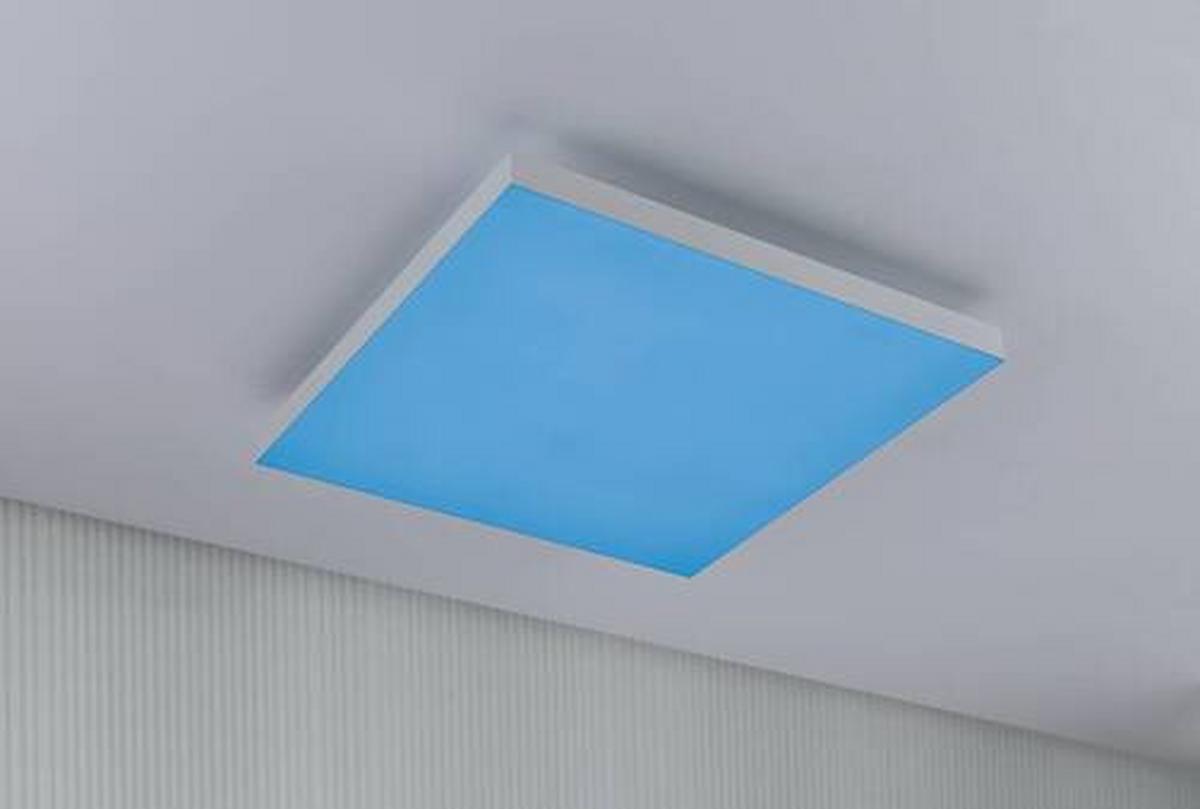 Led-paneel L: 45 Cm Dimmbar - Weiß, Basics, Metall (45/45/6,4cm) - Paulmann