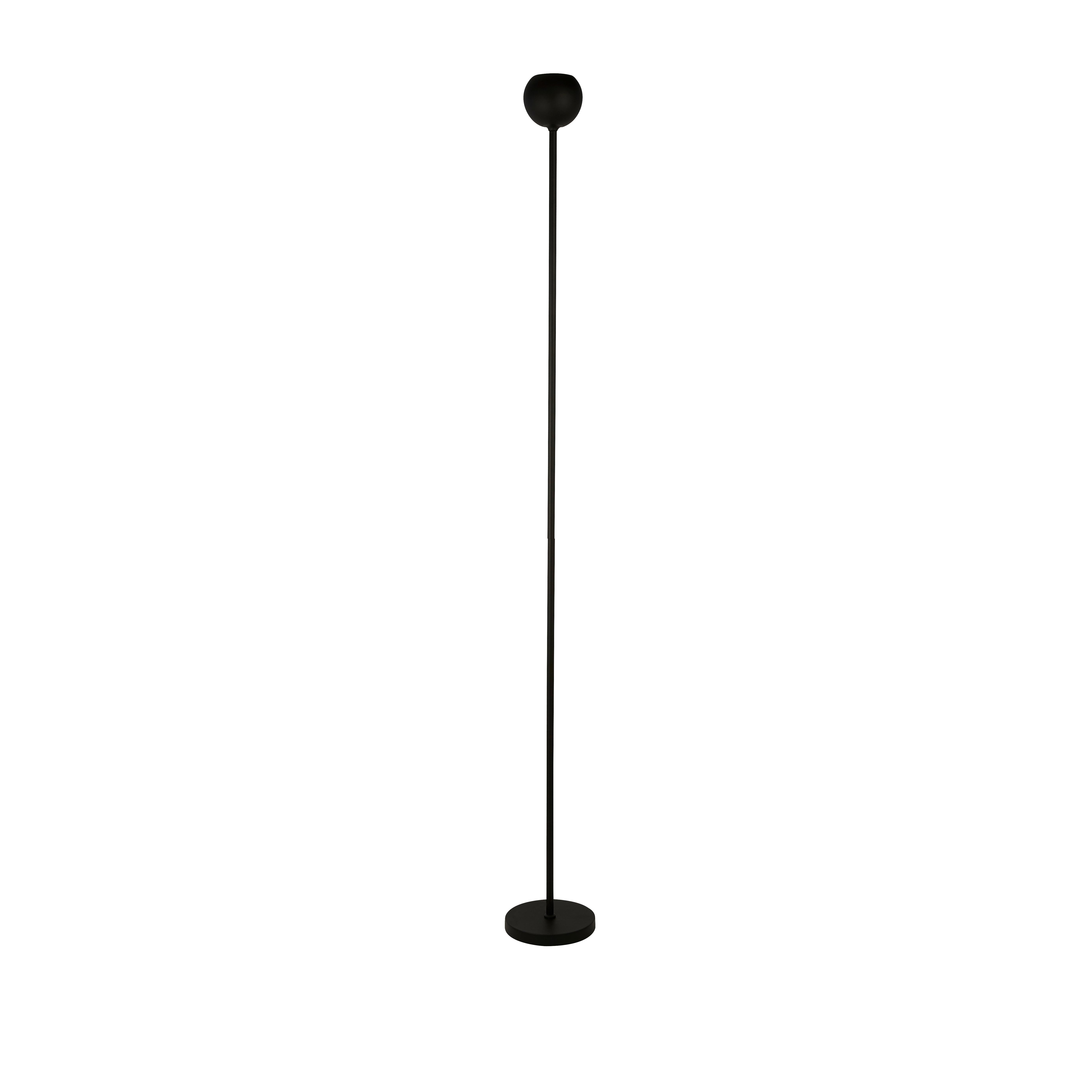 Stehleuchte Eu1014bk - Schwarz, Basics, Metall (20/180cm)