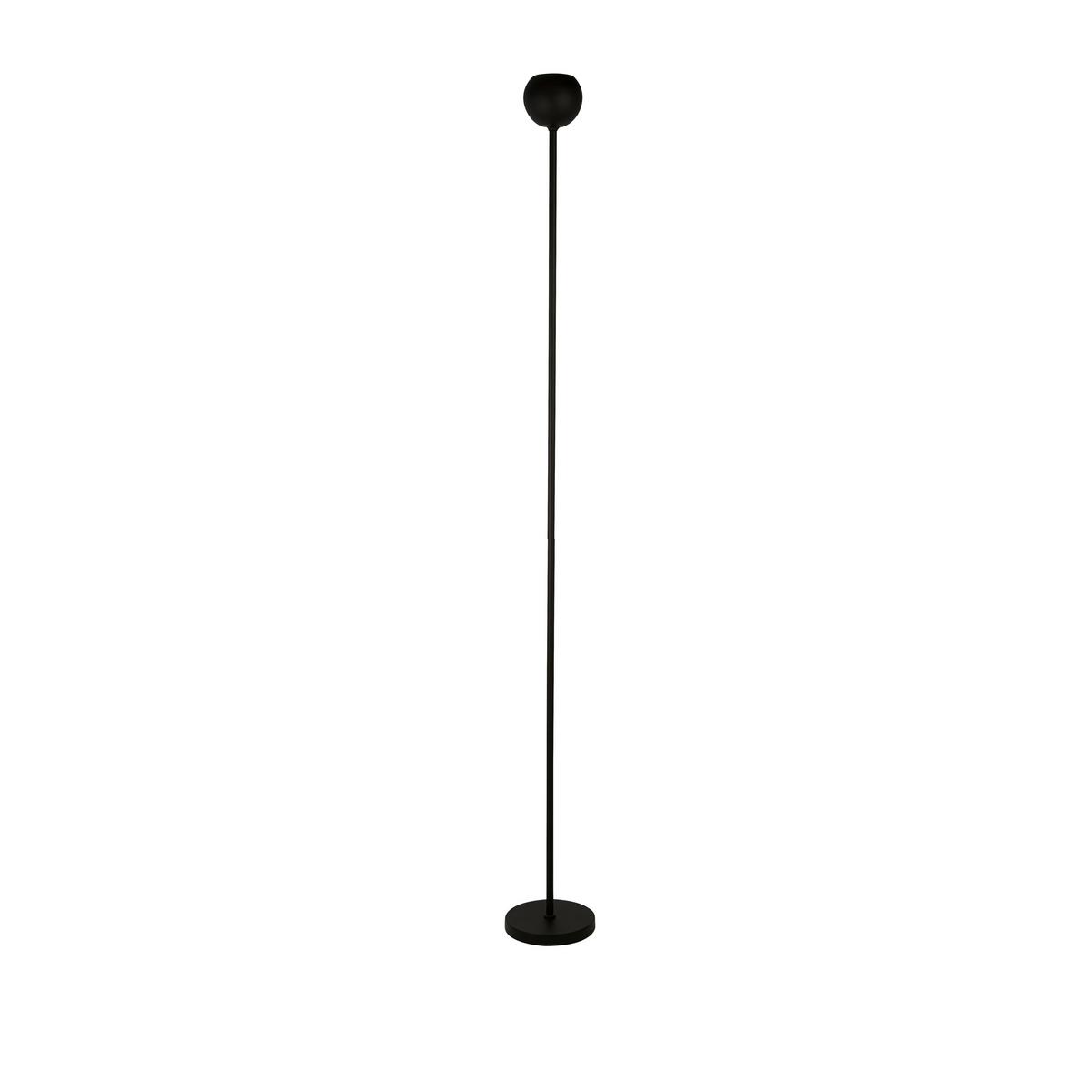 Stehleuchte Eu1014bk - Schwarz, Basics, Metall (20/180cm)
