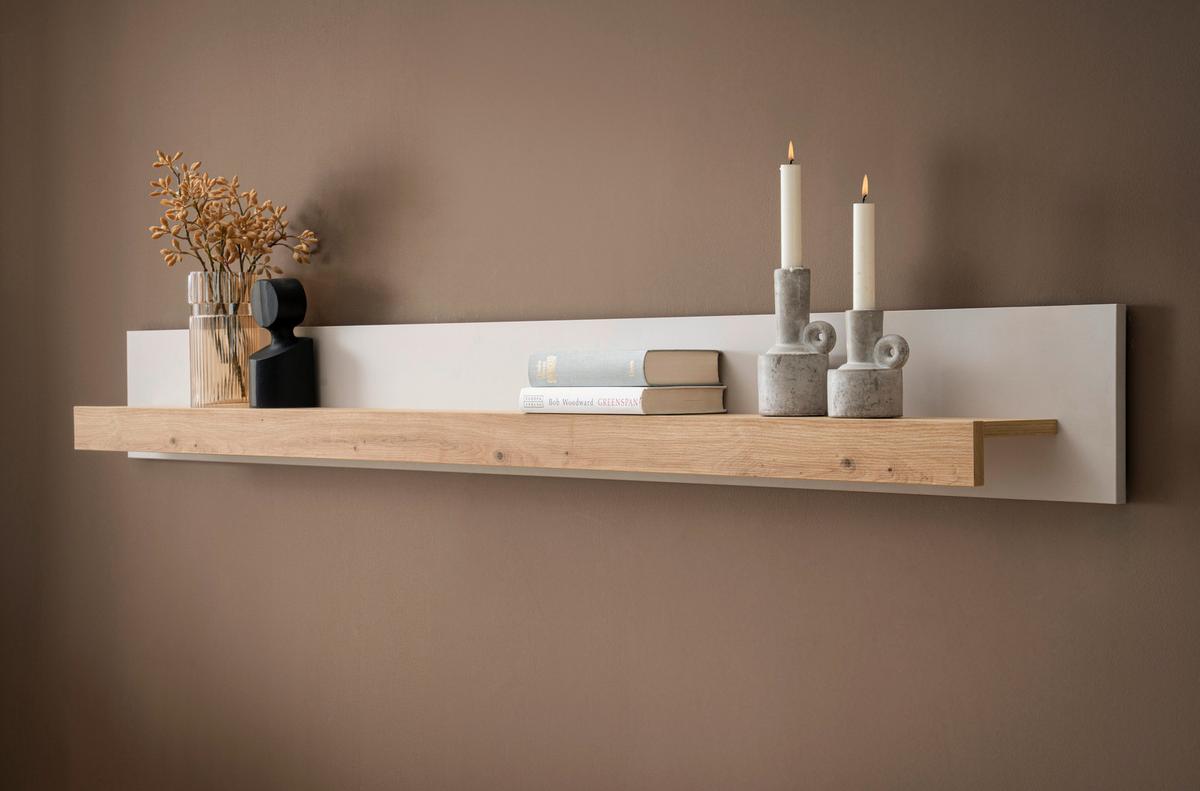 Wandboard Sonora Eiche Artisan B: 189cm - Eiche Artisan, Design, Holzwerkstoff (189/20/15cm) - MID.YOU