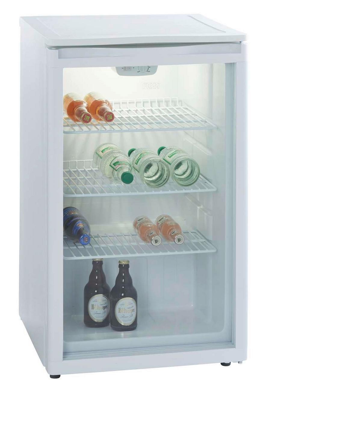 Kühlschrank Gks102 Weiß 102 L Freistehend - Weiß, Trend, Glas/Kunststoff (50,5/85,5/54,5cm) - PKM