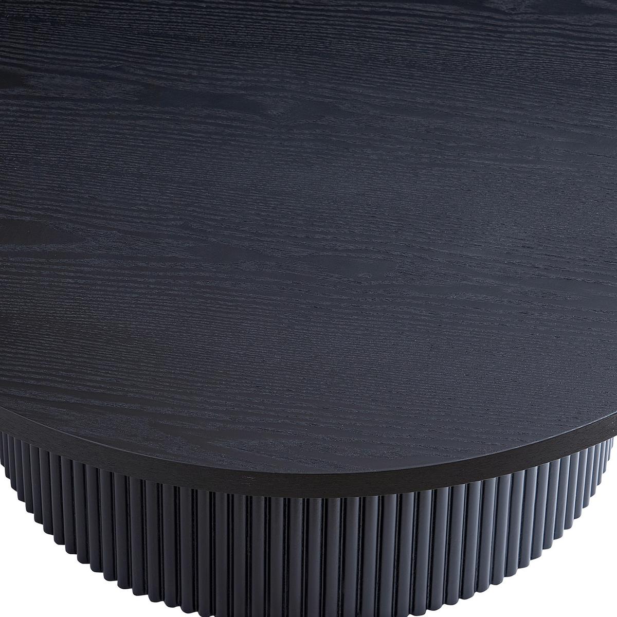 Couchtisch Schwarz D: 85 Cm - Schwarz, MODERN, Holzwerkstoff (85/85/33cm) - Livetastic