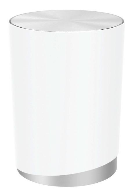 Kozmetický kôš Chris, 5l - biela, Modern, kov/plast (19,05/25,4cm) - Premium Living