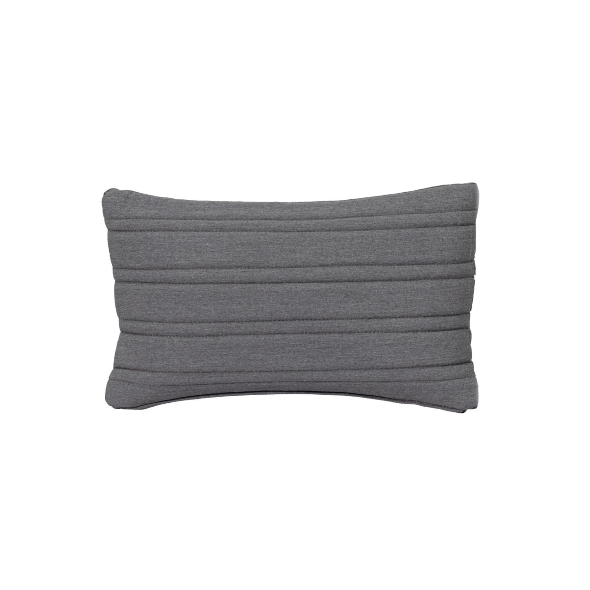 OUTDOOR-KISSEN LINE - Grau, MODERN, Textil (50/30cm) - Gardenson