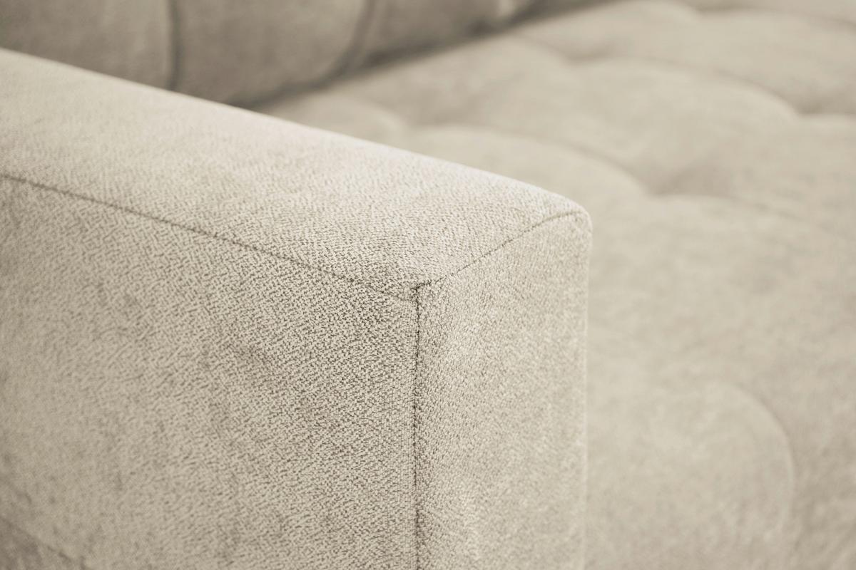 Ecksofa Asti Creme S: 232x141 cm - Creme, Design, Textil (232/141cm) - MID.YOU