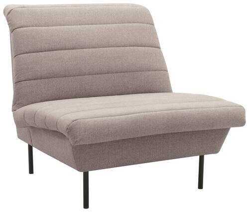 Sessel Looks Ix - Beige/Schwarz, Design, Textil (92/92/103cm) - LOOKS by W.Joop