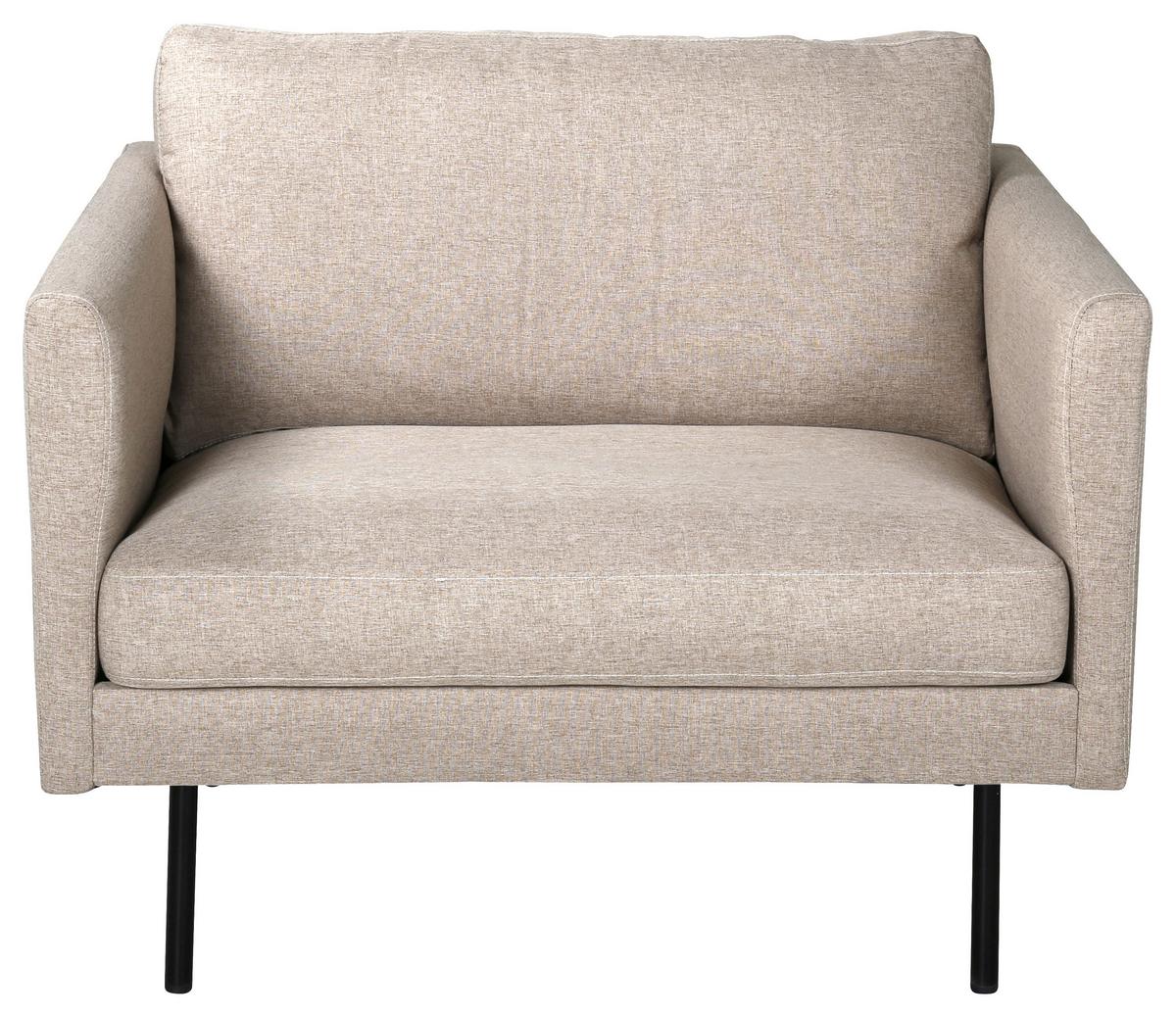 Sessel Zoom - Design, Textil/Metall (95/80/84cm) - Livetastic