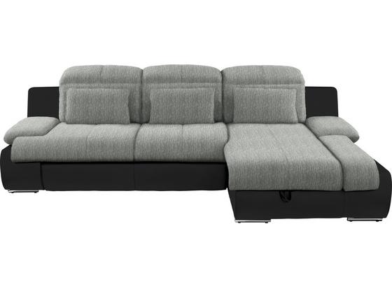 Wohnlandschaft in L-Form Multi 260x184 cm - Chromfarben/Schwarz, MODERN, Textil (260/184cm) Wohnlandschaft in L-Form Multi 260x184 cm - Chromfarben/Schwarz, MODERN, Textil (260/184cm)