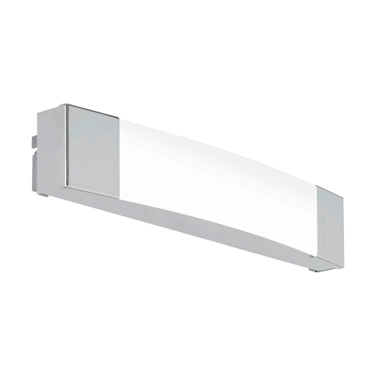 Spiegelleuchte Siderno Ip44 Chromfarben 8,3 W - Chromfarben, KONVENTIONELL, Kunststoff/Metall (35/6/5,5cm) - Eglo