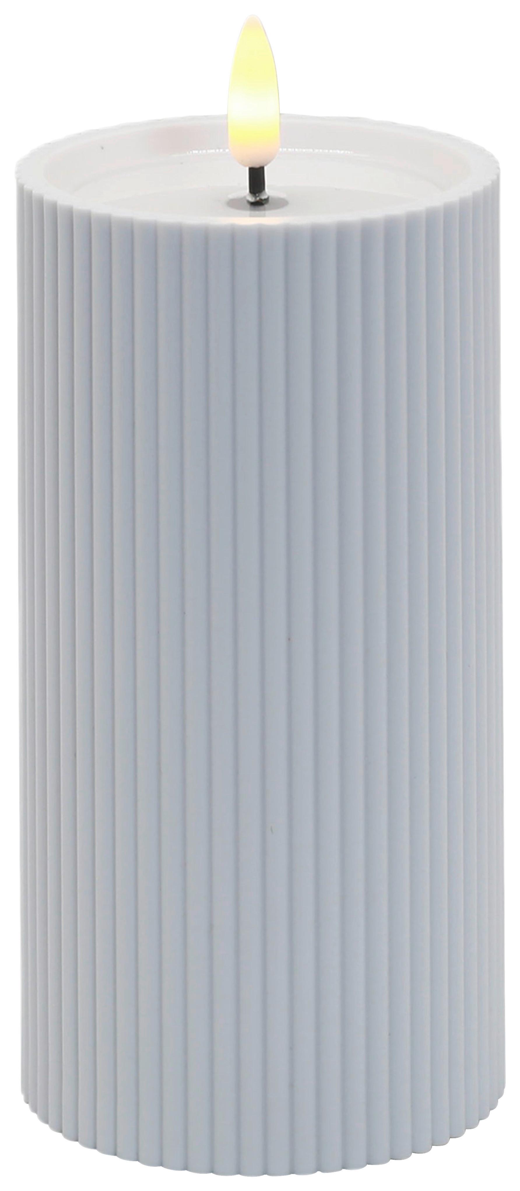 LED svíčka LIORIS, 15 CM - bílá, plast (7,5/15cm) - Mömax