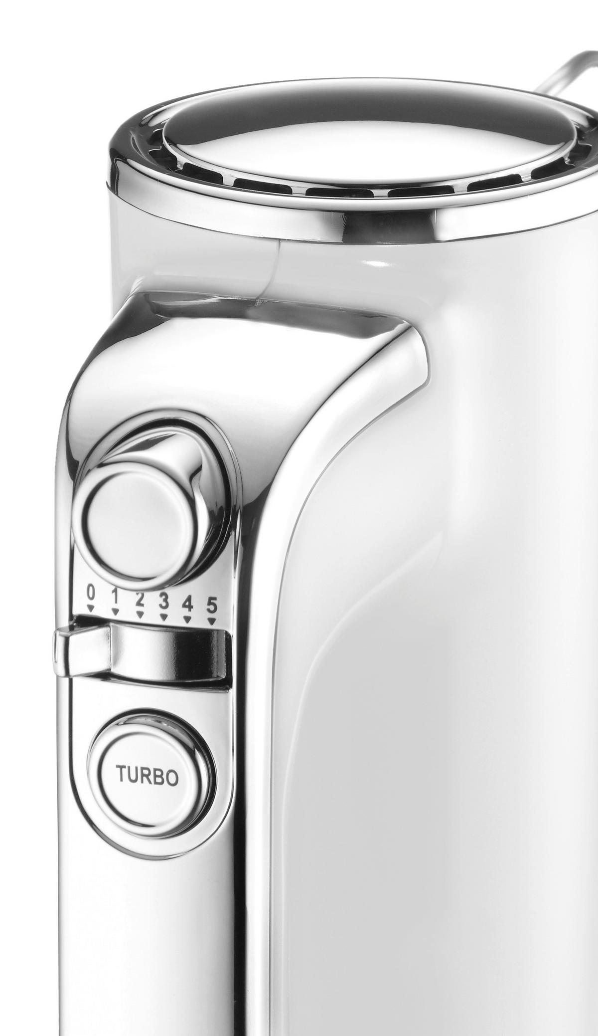 Handmixer Diners Edition Weiß 400 W - Weiß, Basics, Kunststoff (20.6/10/20cm) - Trisa Electronics