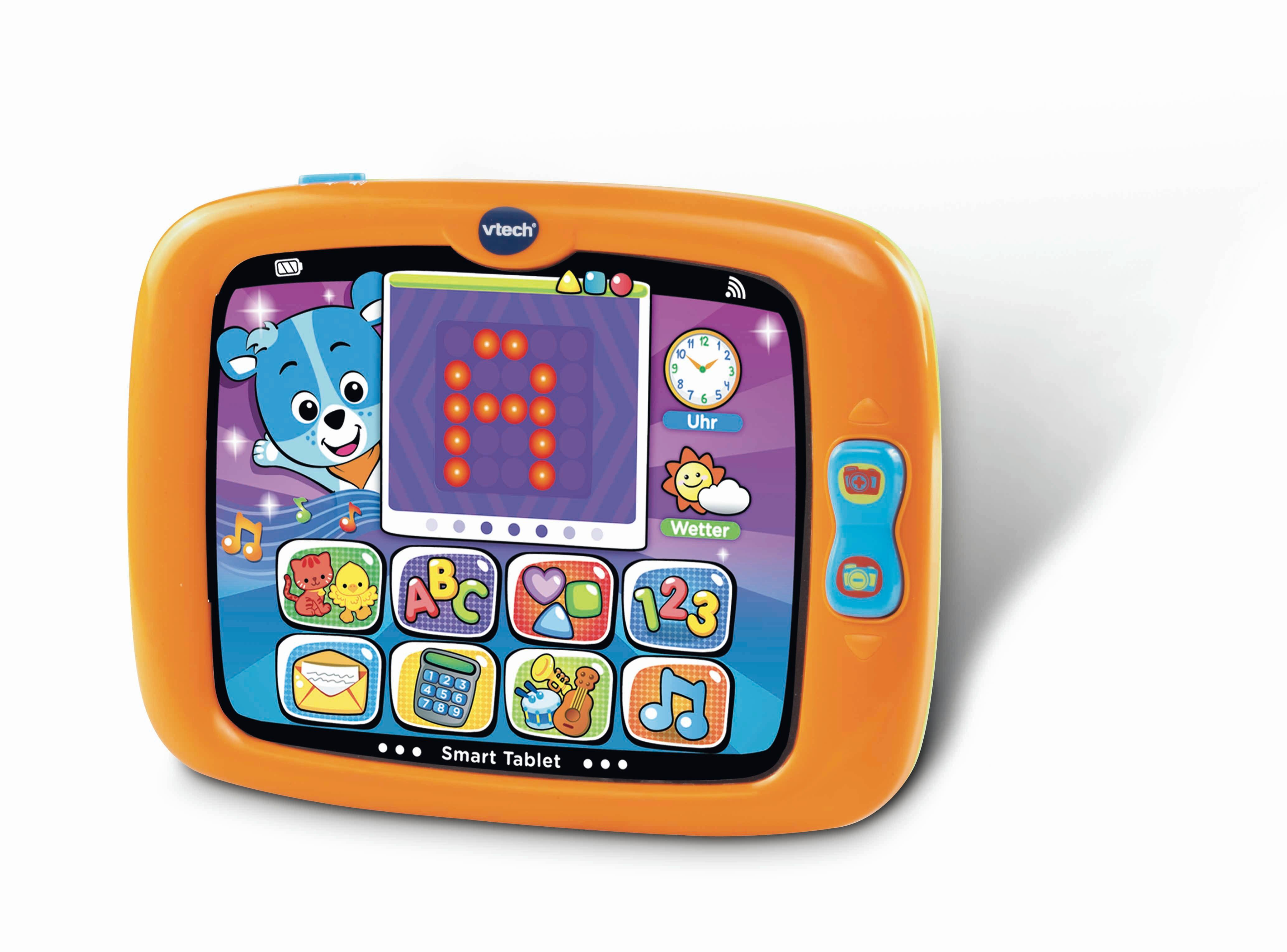 Smart Lerntablet Multicolor Ab 12 Monaten Mit Soundeffekten - Multicolor, Basics, Kunststoff (30/24,1/4,5cm) - Vtech