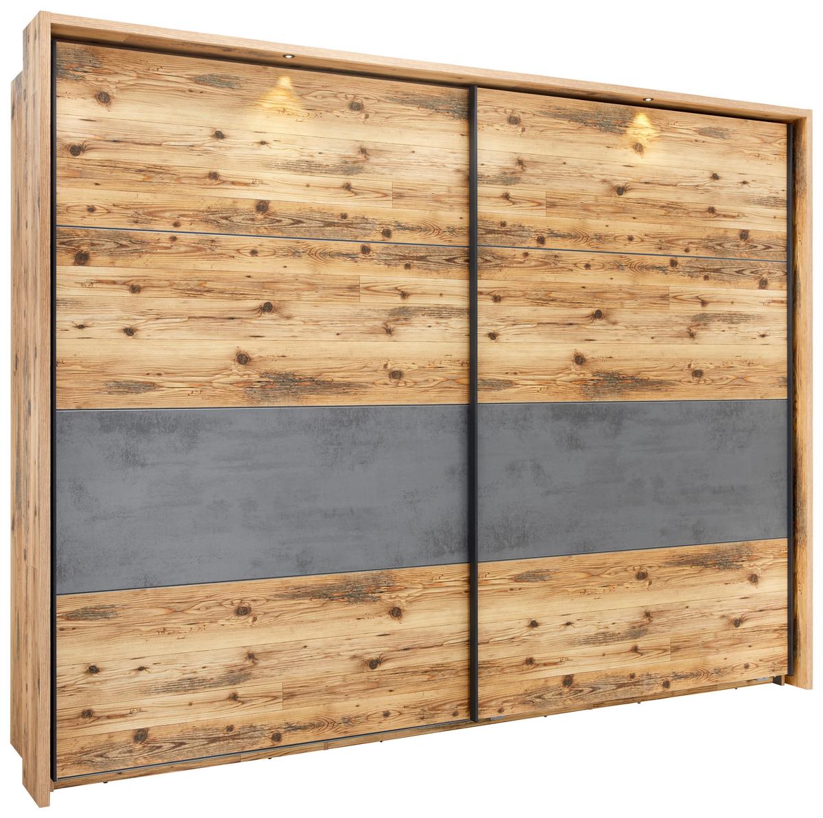 Díszkeret Alicante - lucfenyőszínű, Basics, faalapú anyag (280/215/23cm)