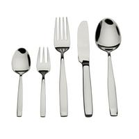 Besteckset 30-teilig Bonnie Für 6 Personen - Edelstahlfarben, MODERN, Metall - James Wood