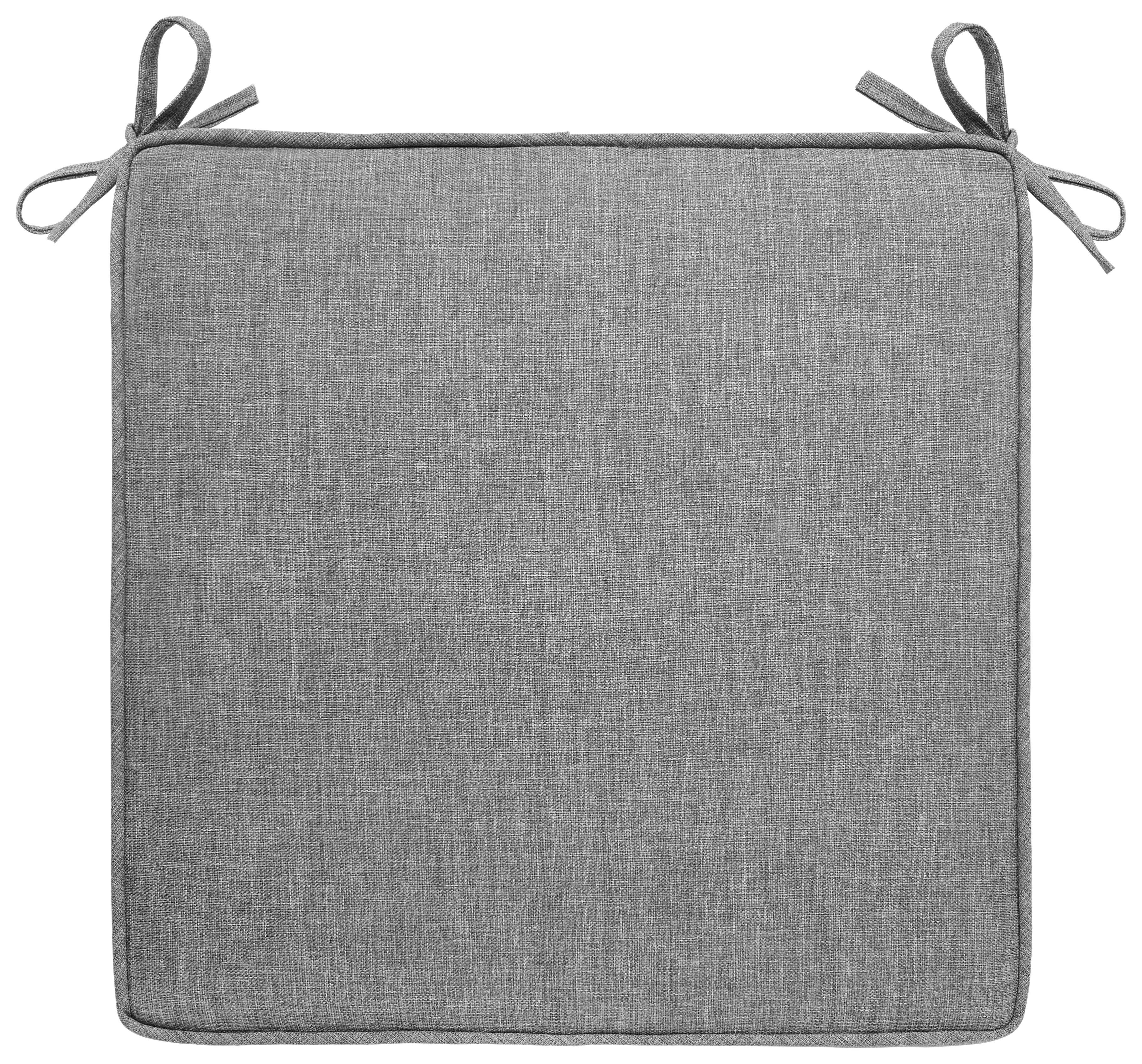 Poduška Petti, 45/45/4cm - světle šedá, Moderní, textil (45/45/4cm) - Modern Living