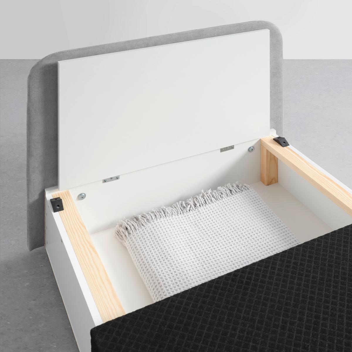 Rozkládací křeslo MODENA, stříbrná - barvy stříbra/černá, textil/plast (89/88/90cm) - Based